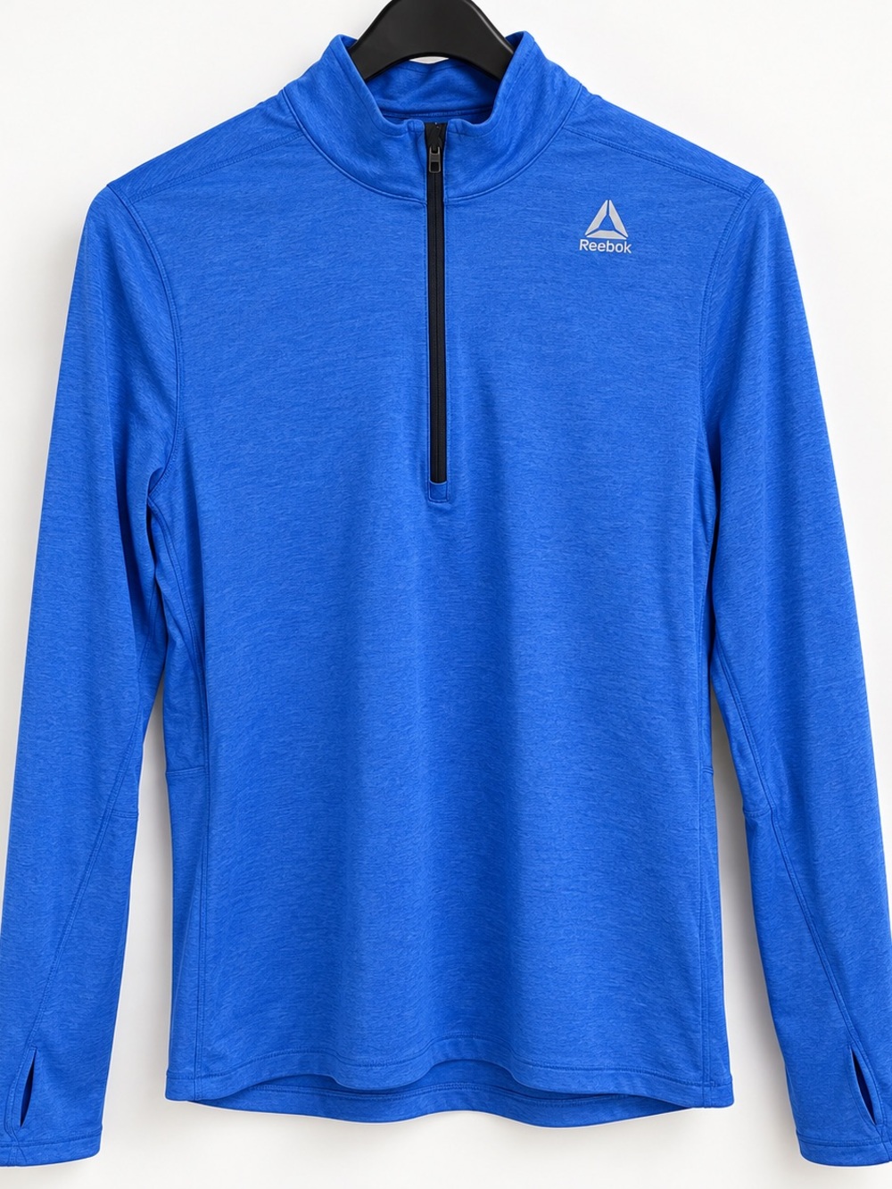 Reebok Men’s Royal Blue Half-Zip Performance Top
